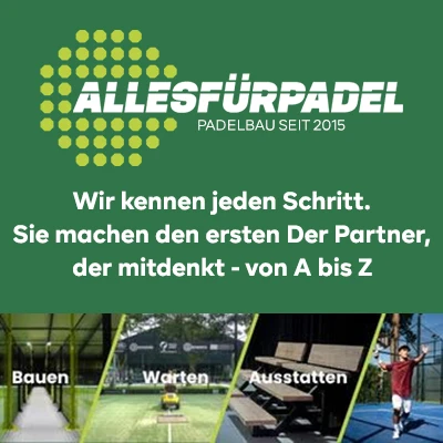 Werbung Alles fur Padel