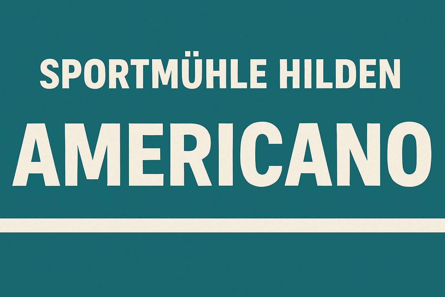 Sportmühle Americano