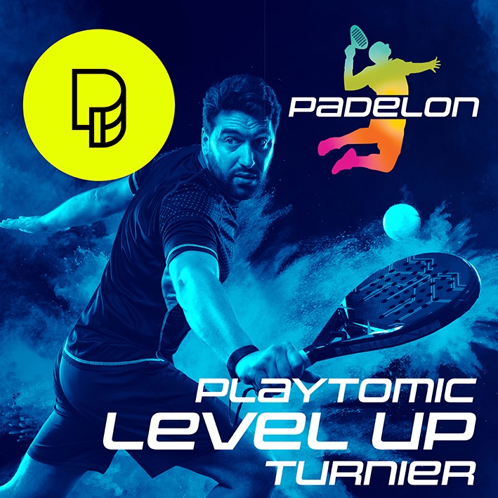 Logo Playtomic LevelUp Turnier