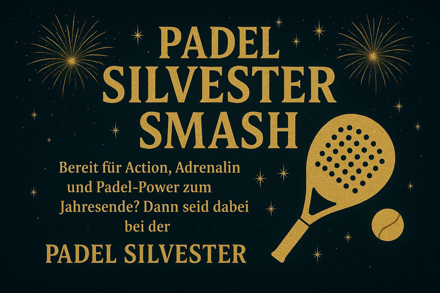 Padel Silvester Smash