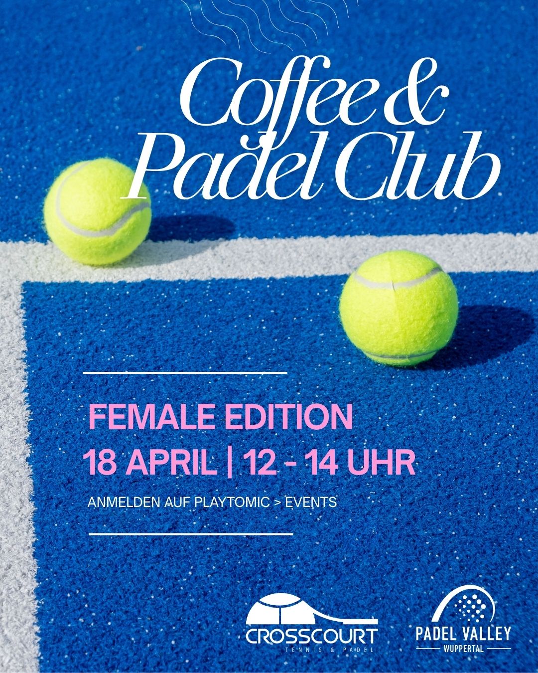 Logo Coffee & Padel Club Female Edition